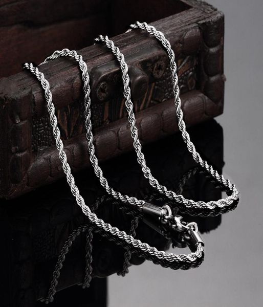 316l stainless steel ed rope chain necklace 2mm 1824inches fashion jewelry 9828781, Silver
316l stainless steel ed rope chain necklace 2mm 1824inches fashion jewelry 9828781, Silver