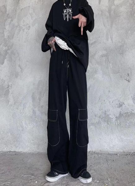 men039s pants cotton wideleg men fashion retro multipocket cargo streetwear loose hiphop straight mens trousers m3xl9640052, Black
men039s pants cotton wideleg men fashion retro multipocket cargo streetwear loose hiphop straight mens trousers m3xl9640052, Black