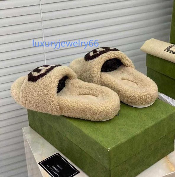 2022 designers wool slippers women trendy woolskin solid color embroidery slides winter soft luxury plush fur oran sheep sandals rubber, Black
2022 designers wool slippers women trendy woolskin solid color embroidery slides winter soft luxury plush fur oran sheep sandals rubber, Black