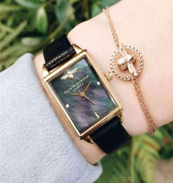 olivia burton quartz female watch new lola shell small green ob bee square rose233z3311019, Slivery;golden
olivia burton quartz female watch new lola shell small green ob bee square rose233z3311019, Slivery;golden