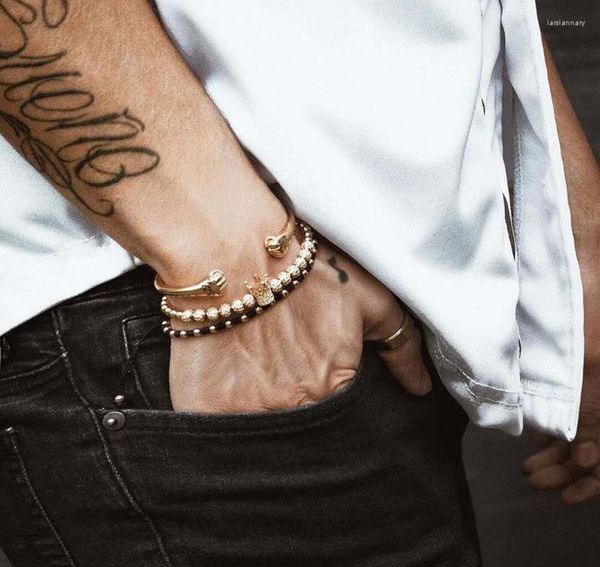 beaded strands handmade crown bracelet set men copper beads pulseras pulseira masculina jewellery bracelets for pulsera hombre arm4960537, Black
beaded strands handmade crown bracelet set men copper beads pulseras pulseira masculina jewellery bracelets for pulsera hombre arm4960537, Black