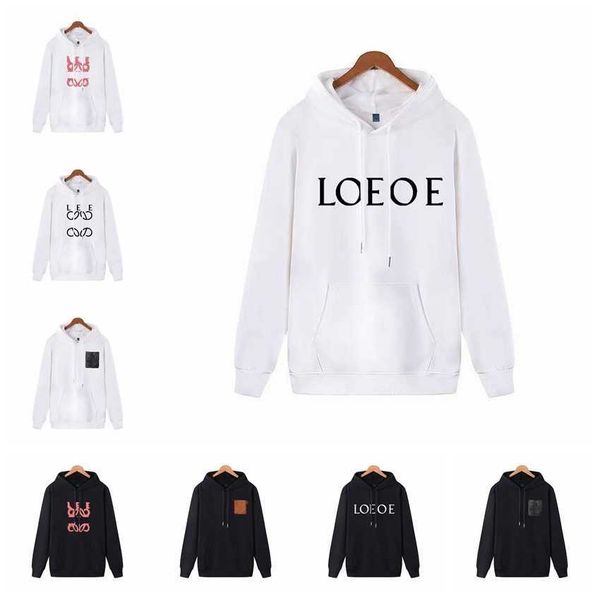 designer luxury loeweee sweater hoodie mens and womens sweatshirt labelling printed pullover loose casual cotton hooded coat jacket, Black
designer luxury loeweee sweater hoodie mens and womens sweatshirt labelling printed pullover loose casual cotton hooded coat jacket, Black