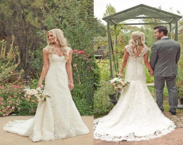 2016 lace sheath wedding dresses with appliques chapel train sweetheatt wedding gown covered button custom made bridal dresses chi5866878, White
2016 lace sheath wedding dresses with appliques chapel train sweetheatt wedding gown covered button custom made bridal dresses chi5866878, White