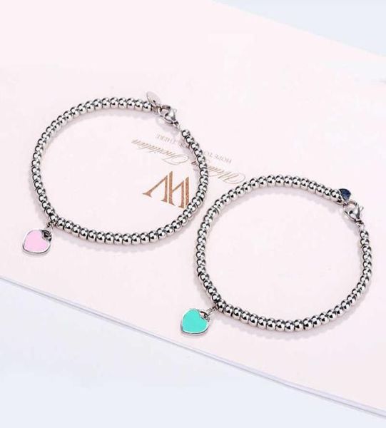 10mm heart bracelet women stainless steel 4mm beaded strands bracelets chain on hand gifts for girlfriend accessories pink red gre5177224, Black
10mm heart bracelet women stainless steel 4mm beaded strands bracelets chain on hand gifts for girlfriend accessories pink red gre5177224, Black