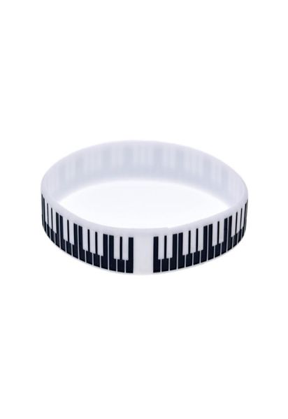 100pcs piano key silicone rubber bracelet great to used in any benefits gift for music fans9157797, Black
100pcs piano key silicone rubber bracelet great to used in any benefits gift for music fans9157797, Black