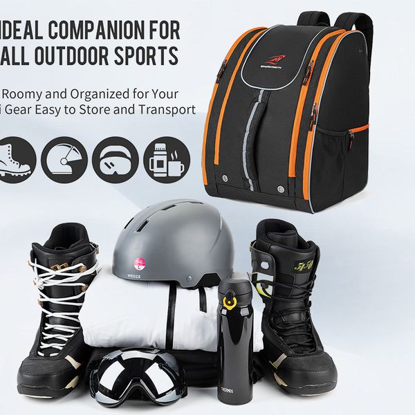 cycling bags ikeep ski boot bag 65l waterproof snowboard backpack travel luggage gear pack for helmet goggles jacket gloves 230810
cycling bags ikeep ski boot bag 65l waterproof snowboard backpack travel luggage gear pack for helmet goggles jacket gloves 230810