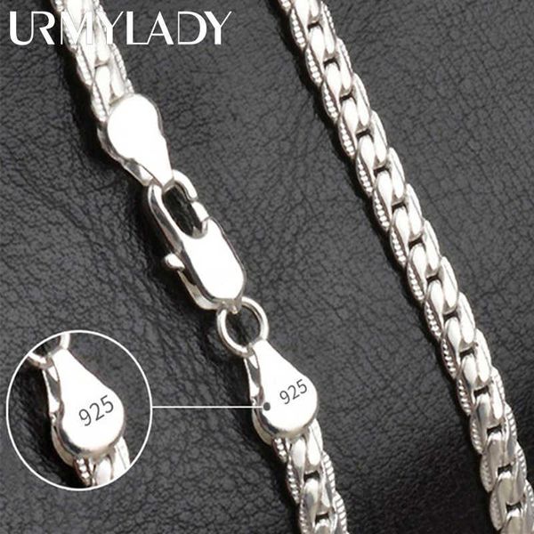 urmylady 20-60cm 925 sterling silver luxury brand design noble necklace chain for woman men fashion wedding engagement jewelry
urmylady 20-60cm 925 sterling silver luxury brand design noble necklace chain for woman men fashion wedding engagement jewelry