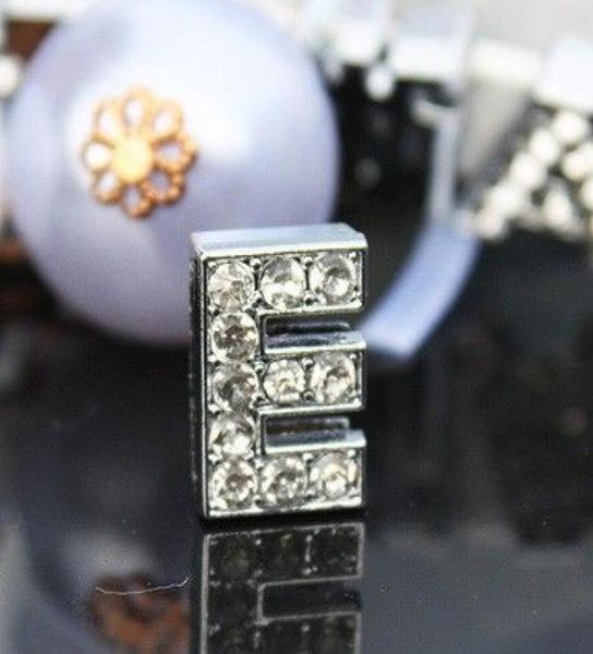 50pcslot 10mm e full rhinestones bling slide letter diy alloy charms fit for 10mm wristband bracelet keychains 00412551374, Bronze;silver
50pcslot 10mm e full rhinestones bling slide letter diy alloy charms fit for 10mm wristband bracelet keychains 00412551374, Bronze;silver