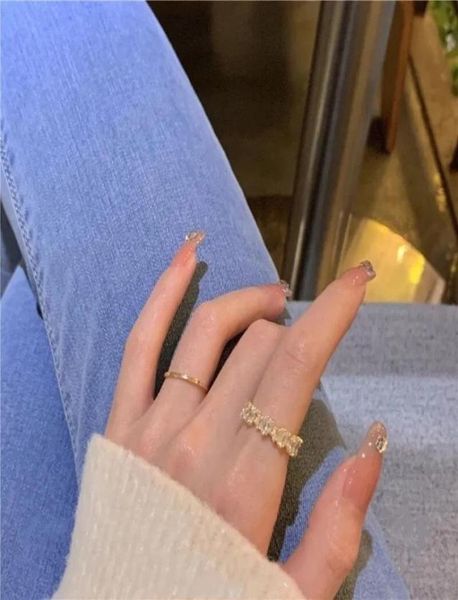 2021 luxurys fashion designers womens diamond ring four seasons versatile simple leisure workmanship gift box good5727708876, Silver
2021 luxurys fashion designers womens diamond ring four seasons versatile simple leisure workmanship gift box good5727708876, Silver
