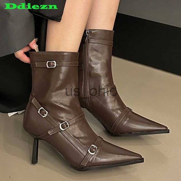 boots black stretch short boots for woman new footwear pointed toe fashion buckle thin heels modern ladies ankle boots zippers shoes j230811
boots black stretch short boots for woman new footwear pointed toe fashion buckle thin heels modern ladies ankle boots zippers shoes j230811