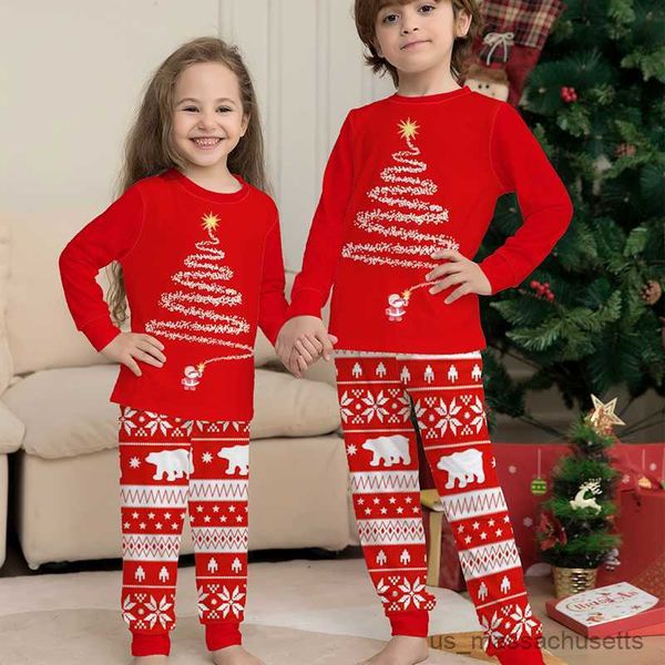 family matching outfits winter 2023 new fashion christmas pajamas mother kids clothes christmas pajamas for family clothing matching outfit, Blue 
family matching outfits winter 2023 new fashion christmas pajamas mother kids clothes christmas pajamas for family clothing matching outfit, Blue