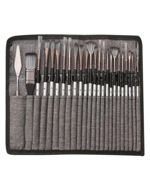 gift sets 24pcsset nylon watercolor brushes oil painting acrylic brush set artistic life colored pigment round head hook line pen3245601
gift sets 24pcsset nylon watercolor brushes oil painting acrylic brush set artistic life colored pigment round head hook line pen3245601