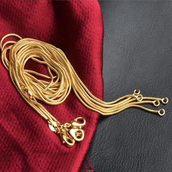 1mm 18k gold snake chain necklaces 16inch-30inch double layered wearable suitable for pendants 18k mark, Silver
1mm 18k gold snake chain necklaces 16inch-30inch double layered wearable suitable for pendants 18k mark, Silver