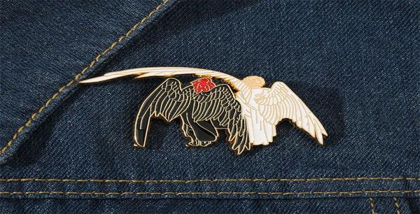pins, brooches cartoon anime good omens ineffable husband angel & demon hard enamel pin azile and crowley lapel badge fashion jewelry8566231, Gray
pins, brooches cartoon anime good omens ineffable husband angel & demon hard enamel pin azile and crowley lapel badge fashion jewelry8566231, Gray