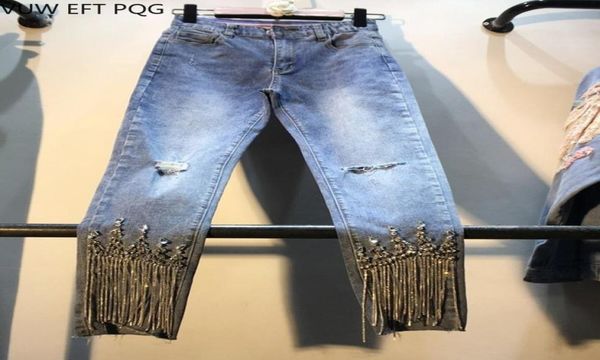 women diamond tassel ankle length high waist jeans pants female washed denim flare pants1528896, Blue
women diamond tassel ankle length high waist jeans pants female washed denim flare pants1528896, Blue