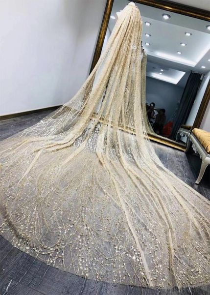 shining luxury champagne gold wedding veils 3m long cathedral length bridal veil for women hair accessories4457065, Black
shining luxury champagne gold wedding veils 3m long cathedral length bridal veil for women hair accessories4457065, Black