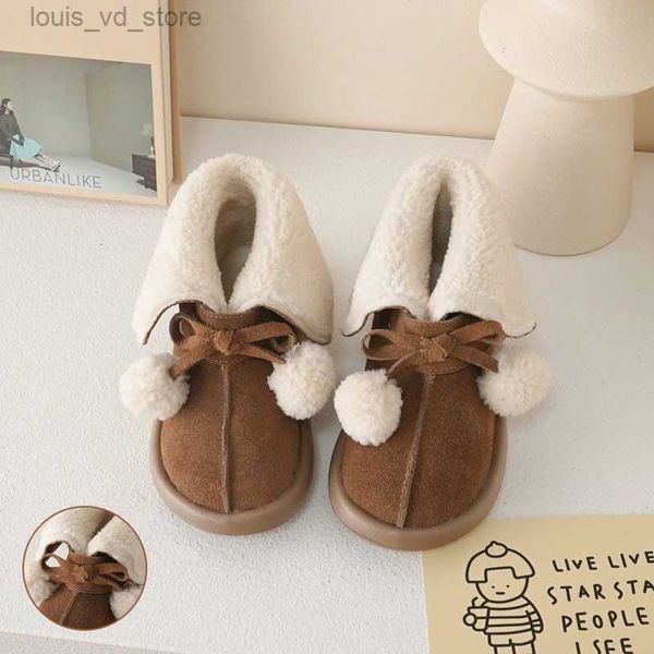 children boots girl' fashion lapel snow boots warm plush fling soft sole winter casual shoes size 21-32 t230811, Black;grey
children boots girl' fashion lapel snow boots warm plush fling soft sole winter casual shoes size 21-32 t230811, Black;grey