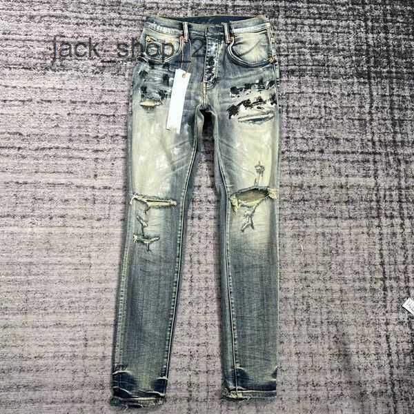 mens purple jeans designer stacked long pants ksubi ripped high street brand patch hole denim straight fashion streetwear silm l0ch 3 vfm3, Blue
mens purple jeans designer stacked long pants ksubi ripped high street brand patch hole denim straight fashion streetwear silm l0ch 3 vfm3, Blue