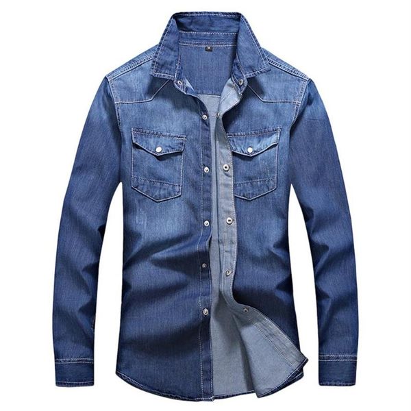 feitong streetwear denim shirt men fashion turn-down collar casual long sleeve autumn winter pockets male blouse336i, White;black
feitong streetwear denim shirt men fashion turn-down collar casual long sleeve autumn winter pockets male blouse336i, White;black