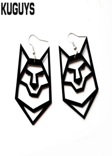 new styles of acrylic jewelry and black and white wolf big earrings for women in hip hip rock suspension earrings8846994, Silver
new styles of acrylic jewelry and black and white wolf big earrings for women in hip hip rock suspension earrings8846994, Silver
