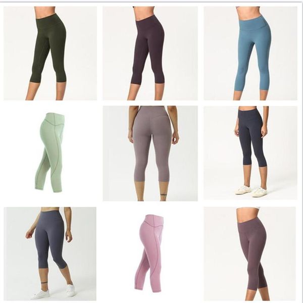 lu seamless womens yoga leggings suit capri pants high waist align threaded sports mid-calf raising hips gym wear elastic fitness 238o, White;black
lu seamless womens yoga leggings suit capri pants high waist align threaded sports mid-calf raising hips gym wear elastic fitness 238o, White;black