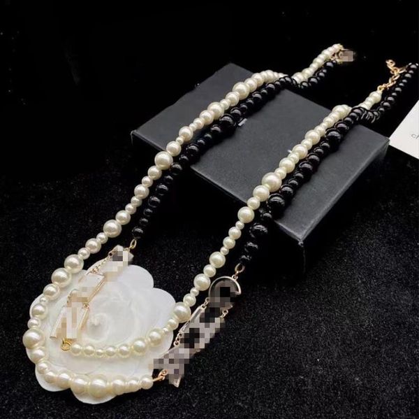 pendant necklaces european and american fragrant letter drop glue size pearl double layer necklace versatile sweater chain, Silver
pendant necklaces european and american fragrant letter drop glue size pearl double layer necklace versatile sweater chain, Silver