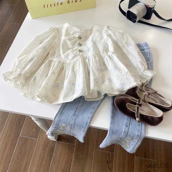 clothing sets girls' baby clothing set new spring and autumn children's blouse shirts and jeans piece casual clothing set r230812, White
clothing sets girls' baby clothing set new spring and autumn children's blouse shirts and jeans piece casual clothing set r230812, White
