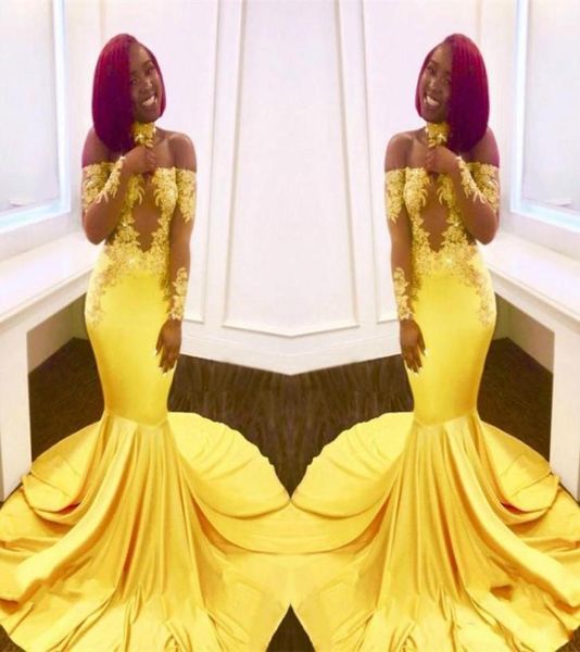 beautiful mermaid arabic evening dresses sheer long sleeve yellow lace plus size 2018 saudi african prom party women gowns formal 6435253, Black;red
beautiful mermaid arabic evening dresses sheer long sleeve yellow lace plus size 2018 saudi african prom party women gowns formal 6435253, Black;red