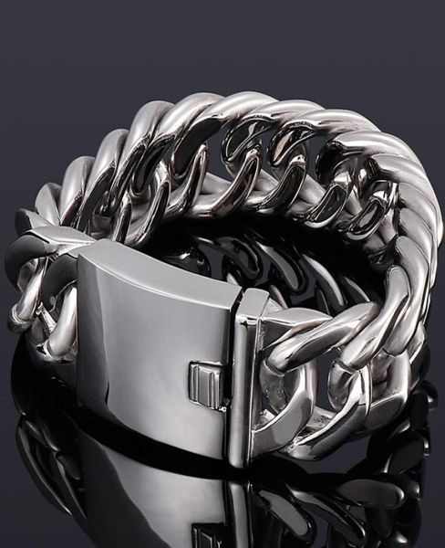 link chain 2022mm stainless steel curb cuban link bracelet men cool masculine wristband man homme armband classic male jewelry g6005227, Black
link chain 2022mm stainless steel curb cuban link bracelet men cool masculine wristband man homme armband classic male jewelry g6005227, Black