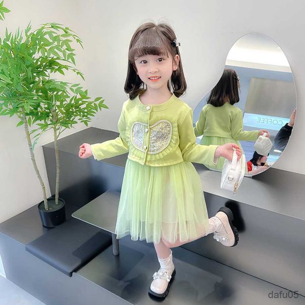 clothing sets girls clothes set tshirt mesh dress girls clothing spring autumn girl set casual style tracksuit kids r230812, White
clothing sets girls clothes set tshirt mesh dress girls clothing spring autumn girl set casual style tracksuit kids r230812, White