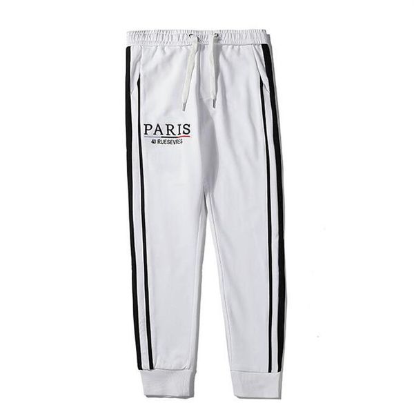 mens luxury jogger pants branded drawstring sports pants high fashion black white colors side stripe designer joggers284s
mens luxury jogger pants branded drawstring sports pants high fashion black white colors side stripe designer joggers284s