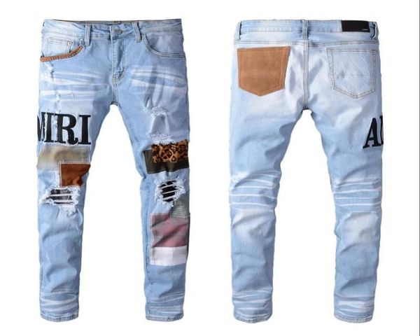 2020 new arrival men designer jeans denim embroidery pants 40size 2840 209342902, Blue
2020 new arrival men designer jeans denim embroidery pants 40size 2840 209342902, Blue