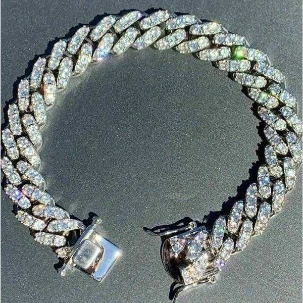 hip hop 10.5mm silver mens miami cuban bracelet real iced moissanite diamond gra cuban link chain bracelet
hip hop 10.5mm silver mens miami cuban bracelet real iced moissanite diamond gra cuban link chain bracelet