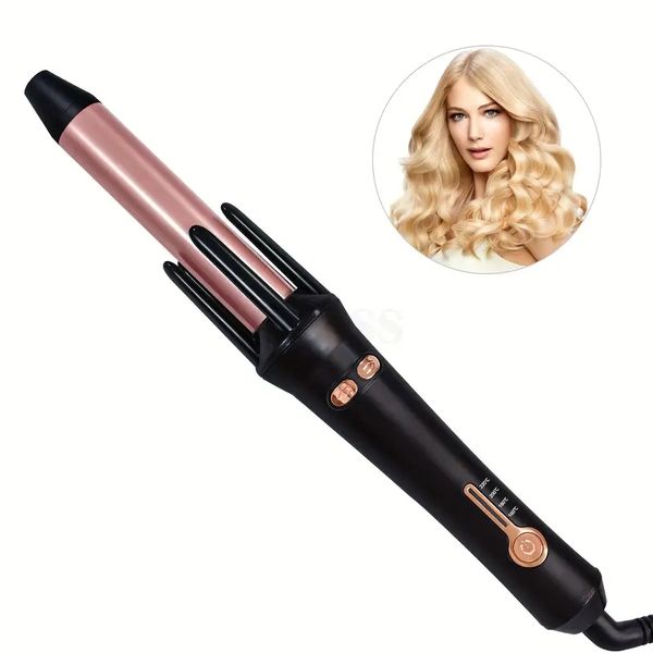 professional automatic hair curler - rotating ceramic hair waver iron for styling and waving - easy to use and long-lasting, Black
professional automatic hair curler - rotating ceramic hair waver iron for styling and waving - easy to use and long-lasting, Black