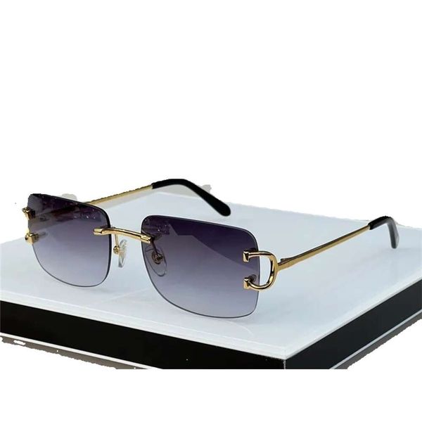 men designer sunglasses outdoor fashion zonnebril women vintage frameless square small rimless eyewear anti-reflective optical galsses, White;black
men designer sunglasses outdoor fashion zonnebril women vintage frameless square small rimless eyewear anti-reflective optical galsses, White;black