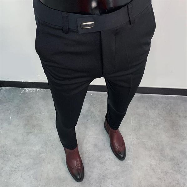 men's slim fit suit pants business dress pant social wedding trousers fashion male clothing stretch pantalon homme classique290s, White;black
men's slim fit suit pants business dress pant social wedding trousers fashion male clothing stretch pantalon homme classique290s, White;black