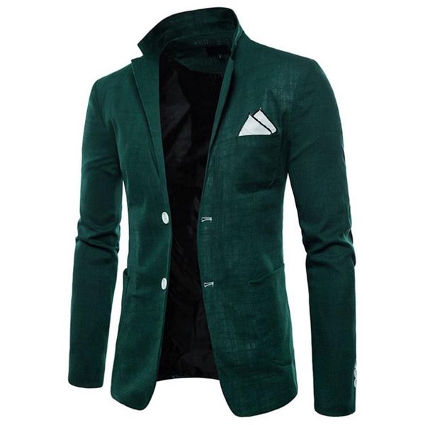 men's cotton linen blazer jacket slim fit single breasted costume homme casual party blazer for male213m, White;black
men's cotton linen blazer jacket slim fit single breasted costume homme casual party blazer for male213m, White;black