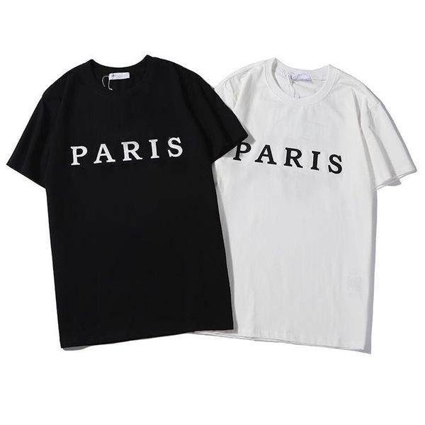 summer mens and womens designers t shirt fashion brand short sleeved paris casual loose cotton shirts211j, White;black
summer mens and womens designers t shirt fashion brand short sleeved paris casual loose cotton shirts211j, White;black