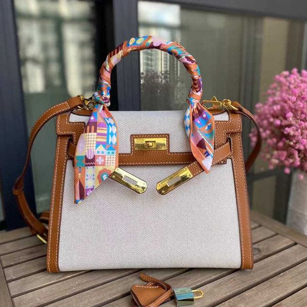 designer bags new cowhide with canvas second generation kelys bag color blocking fashion simple mommy foreign temperament scarf handbag ji6m
designer bags new cowhide with canvas second generation kelys bag color blocking fashion simple mommy foreign temperament scarf handbag ji6m