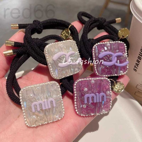 hair rubber bands designer 2023 spring crystal rope premium feeling tied head temperament ring women's colorful band korean jewelry ok8, Pink
hair rubber bands designer 2023 spring crystal rope premium feeling tied head temperament ring women's colorful band korean jewelry ok8, Pink