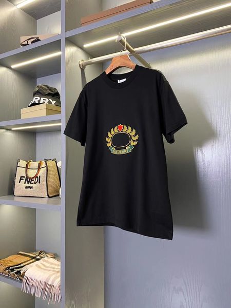 designer men's t-shirt round neck short sleeve 23 spring/summer new oak leaf wheat ear embroidery letter logo simple loose cotton m-3xl, White;black
designer men's t-shirt round neck short sleeve 23 spring/summer new oak leaf wheat ear embroidery letter logo simple loose cotton m-3xl, White;black