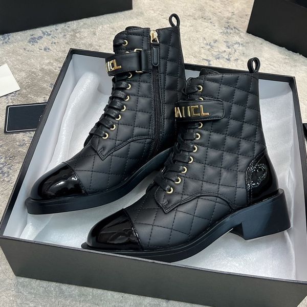 leather motorcycle boots metal buckle decoration flat desert boot leather lace up zip ankle boots fashion lady combat boot luxury designer w, Black
leather motorcycle boots metal buckle decoration flat desert boot leather lace up zip ankle boots fashion lady combat boot luxury designer w, Black
