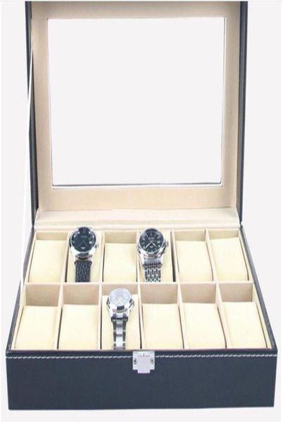 faux leather watch box display case organizer 12 slots jewelry storage box1486152, Black;blue
faux leather watch box display case organizer 12 slots jewelry storage box1486152, Black;blue