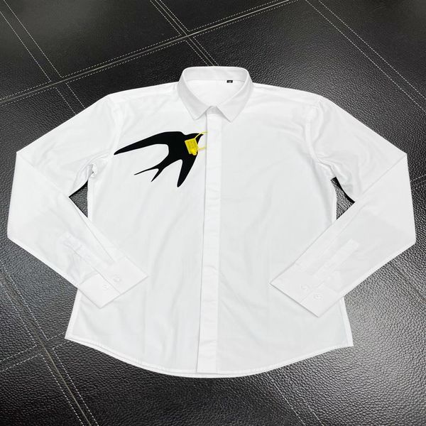 mens designer shirts brand clothing men long sleeve dress shirt hip hop style cotton 1030280p, White;black
mens designer shirts brand clothing men long sleeve dress shirt hip hop style cotton 1030280p, White;black