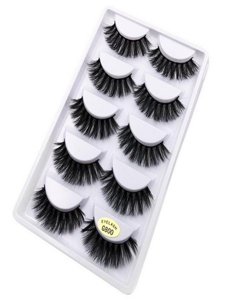 5 pair eyelashes 3d mink lashes soft thick eyelash g800 crisscross winged natural long no fall off makeup whole lash3815163
5 pair eyelashes 3d mink lashes soft thick eyelash g800 crisscross winged natural long no fall off makeup whole lash3815163