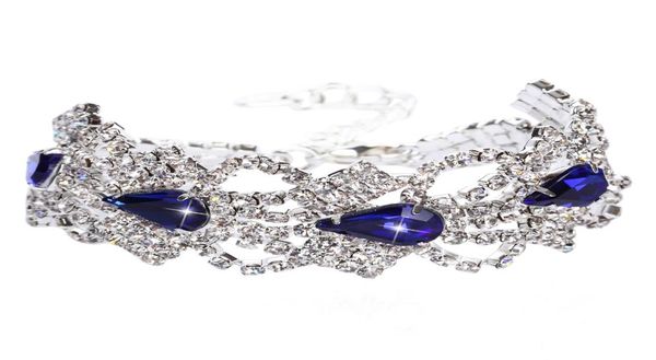 crystals bridal wrist corsage 2017 bling bling bridal bracelets with blue rhinestones black silver bridal cuffs8943858, White 
crystals bridal wrist corsage 2017 bling bling bridal bracelets with blue rhinestones black silver bridal cuffs8943858, White