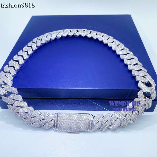 fully iced out pass diamond tester solid custom lock 15mm 18mm 20mm moissanite custom cuban chain, Silver
fully iced out pass diamond tester solid custom lock 15mm 18mm 20mm moissanite custom cuban chain, Silver