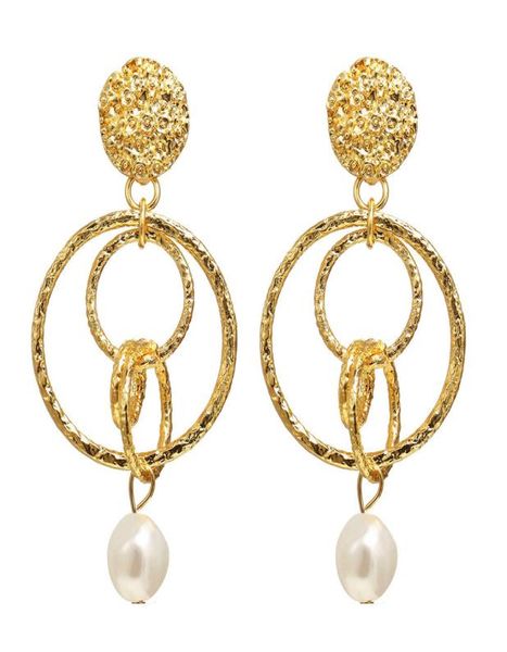 new arrival round fashion pearl pendant earring for women gold creative hoop earrings modern jewelry gifts8740600, Silver
new arrival round fashion pearl pendant earring for women gold creative hoop earrings modern jewelry gifts8740600, Silver