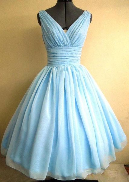 light sky blue 1950s cocktail party dress vintage tea length plus size chiffon ruched vneck women short ball gown prom gowns cust5777273, Black
light sky blue 1950s cocktail party dress vintage tea length plus size chiffon ruched vneck women short ball gown prom gowns cust5777273, Black