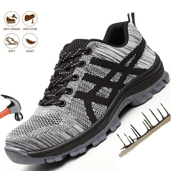 safety shoes men's breathable safety shoes indestructible steel toe anti-puncture working boot light comfort protection outdoor working, Black;brown
safety shoes men's breathable safety shoes indestructible steel toe anti-puncture working boot light comfort protection outdoor working, Black;brown